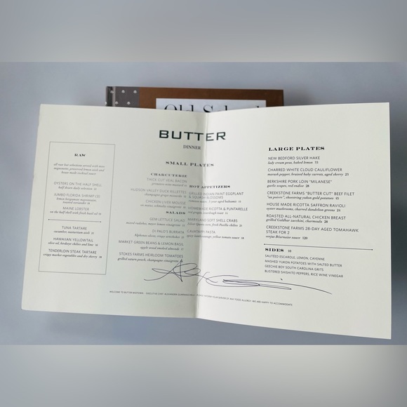 Alex Guarnaschelli Cookbook, SIGNED BOOK & MENU, Alex authentic signature book💯 - Picture 15 of 15